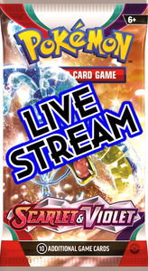 LIVE STREAM Scarlet & Violet Base Set 5- Pack