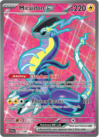 Miraidon ex • Ultra Rare • 227/198 Scarlet & Violet Base Set