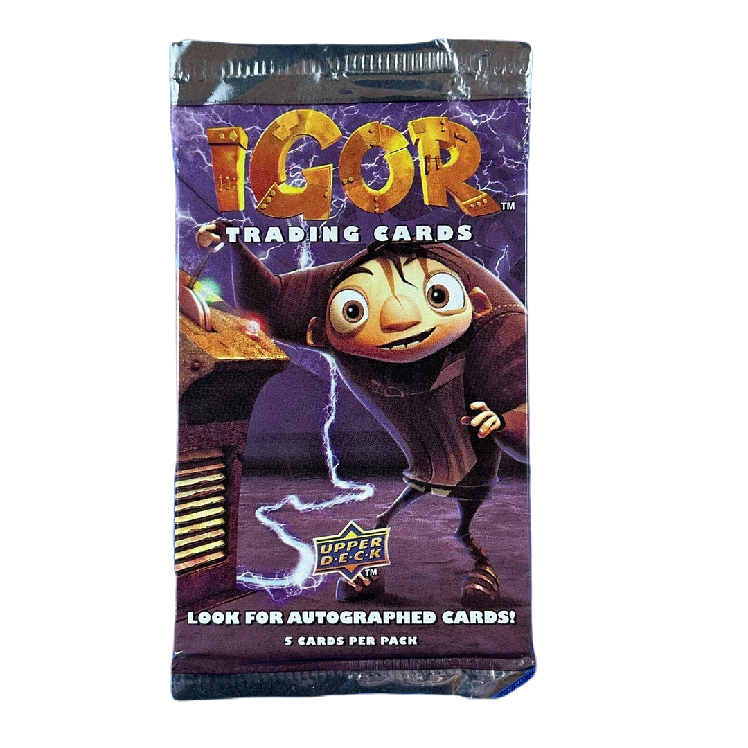 Upper Deck IGOR Movies Trading Card Pack (2008)