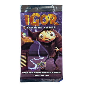 Upper Deck IGOR Movies Trading Card Pack (2008)