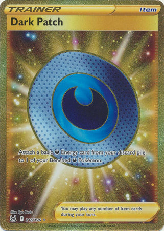 Dark Patch (Secret) Pokemon • Secret Rare • 216/196 Lost Origin