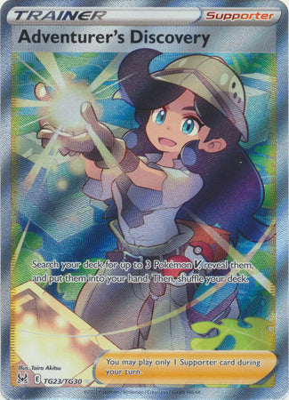 Adventurer's Discovery Pokemon • Ultra Rare • TG23/TG30 Lost Origin Trainer Gallery