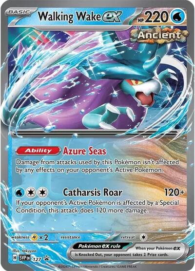 Walking Wake ex - 127 Pokemon • Promo • 127 Scarlet & Violet Promo