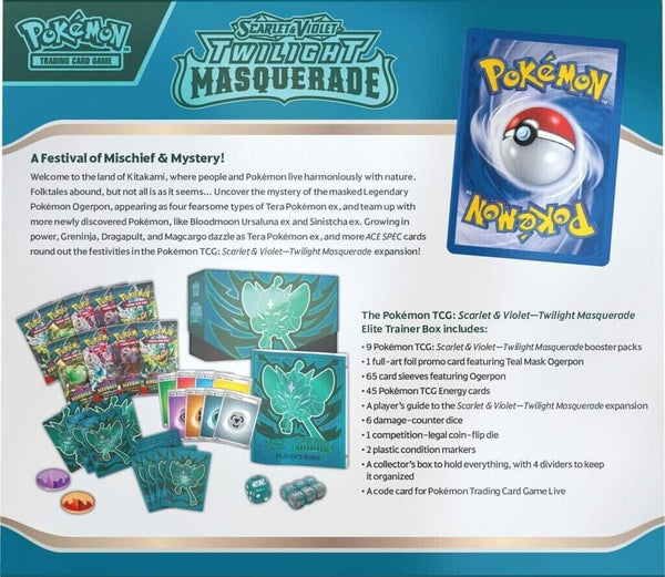 POKEMON TWILIGHT MASQUERADE ELITE TRAINER BOX